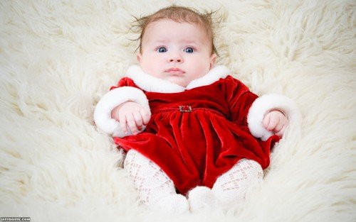 Cute Baby In Beautiful Clothes
