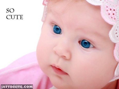 Cute Baby With Cute Eyes