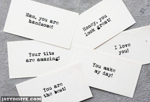 DIY Compliment Cards
