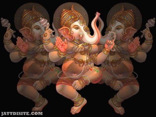 Dancing Lord Ganesha Happy Ganesh Chaturthi