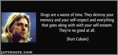 Drugs Are Waste Of Time