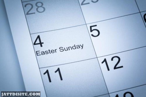 Easter Day Calendar