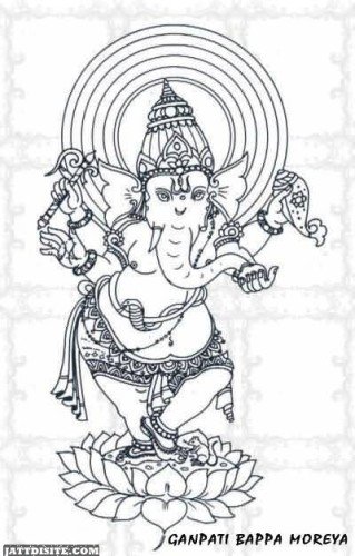 Ganpati Bappa Moreya Happy Ganesh Chaturthi