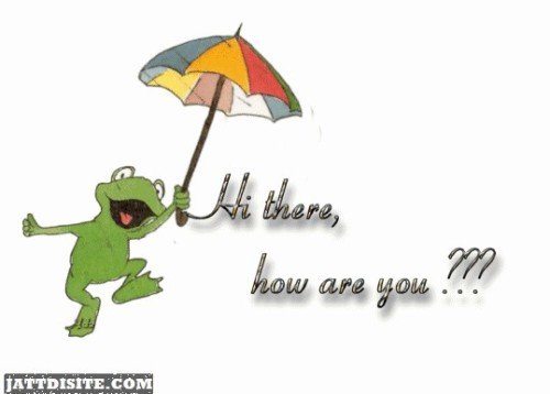 HI There How Are You