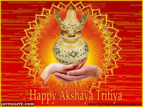 Happy Akshaya Tritiya With Lots Of Love
