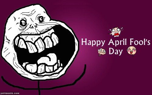 Happy April Fools Day Laughing Meme Graphic