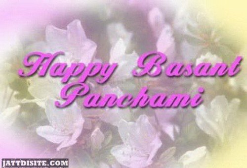 Happy Basant Panchami Greeting Ecard For Share On Myspace