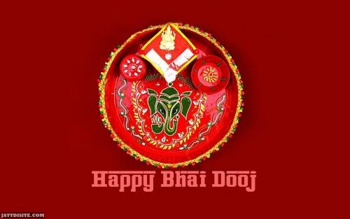 Happy Bhai Dooj Beautiful Thali