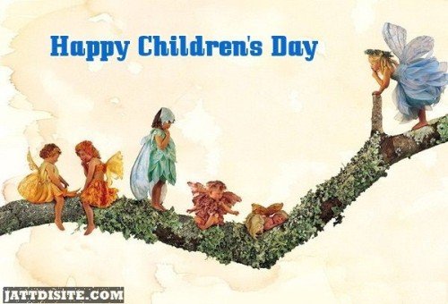 Happy Childrens Day Graphic for Facebook Sharing