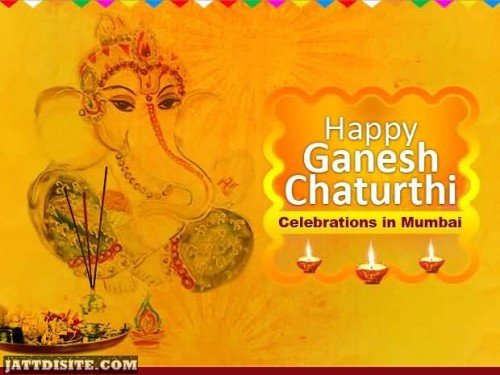 Happy Ganesh Chaturthi Celebration In Mumbai
