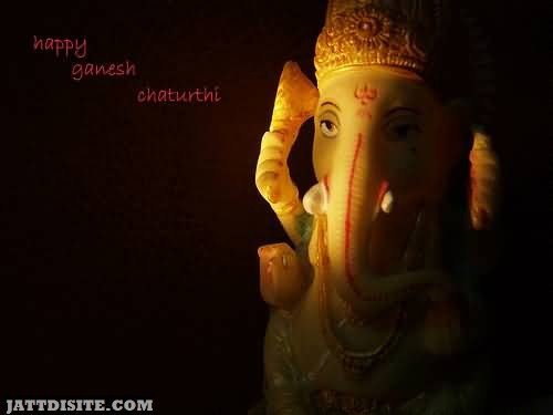 Happy Ganesh Chaturthi Color Changing Graphic