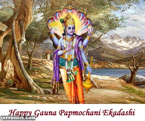 Happy Gauna Papmochani Ekadashi Images