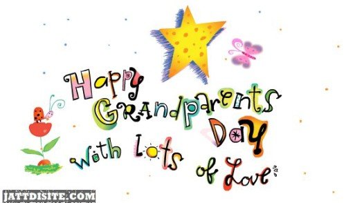 Happy Grandparents Day With Lots Of Love