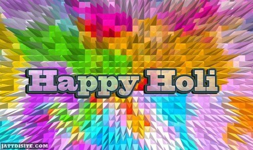 Happy Holi 3d Background Wallpaper