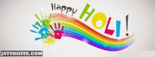Happy Holi Colorful Facebook Timeline Cover Picture