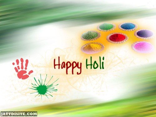 Happy Holi Greeting Ecard