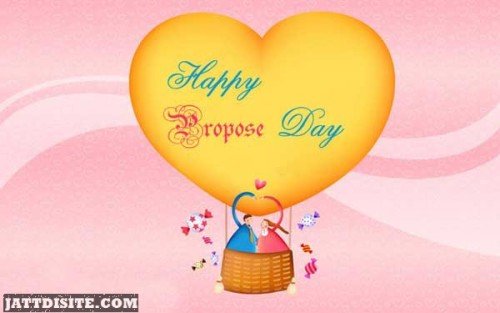 Happy Propose Day Balloon