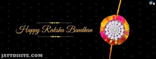 Happy Raksha Bandhan Greeting Card Graphic