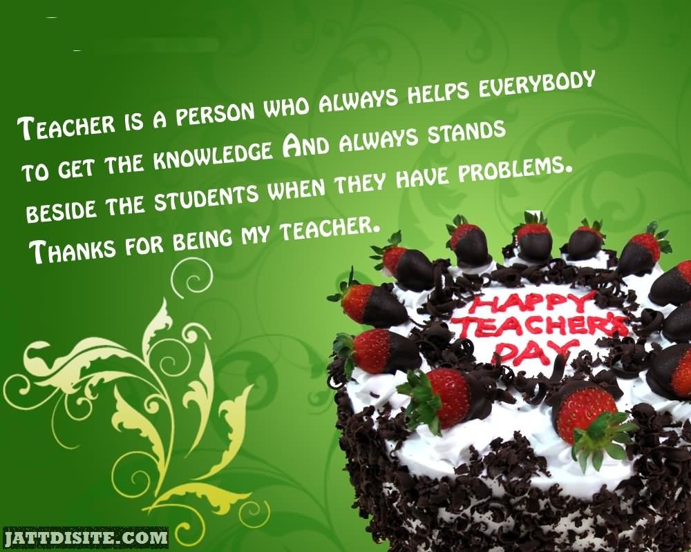 Happy Teachers Day Cake Graphic JattDiSite