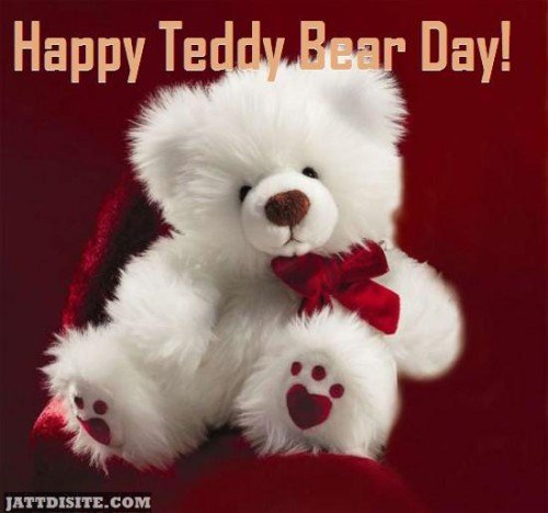 Happy Teddy Bear Day Pic
