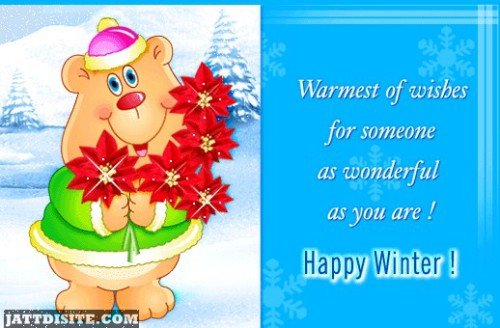 Happy Winter Greetings Card