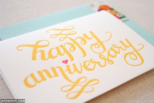 Happy anniversary lovely greeting card