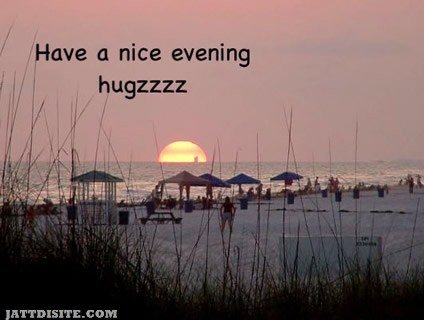 Have A Nice Evening Hugz