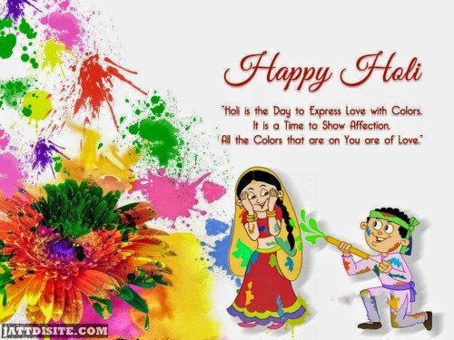 Holi Is The Day To Express Love With Colors