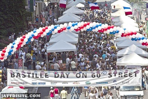 Huge Rush In Market On Bastille Day