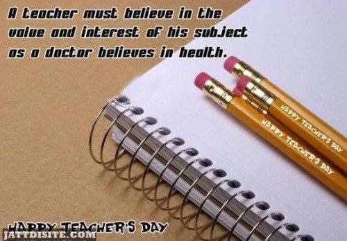 In Health Happy Teachers Day