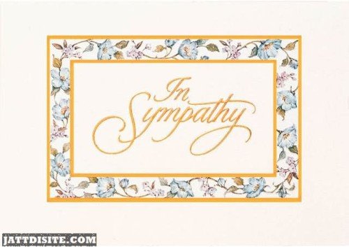 In Sympathy Card
