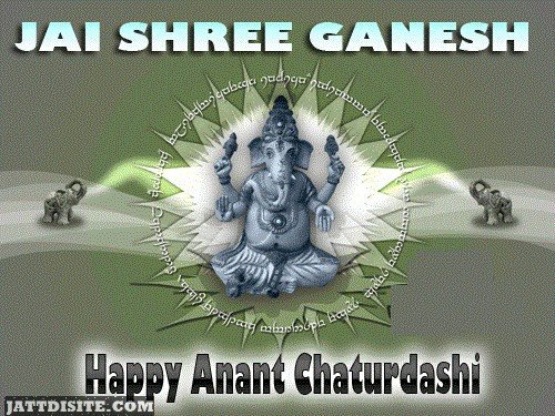 Jai Shree Ganesh Happy Anant Chaturdashi.