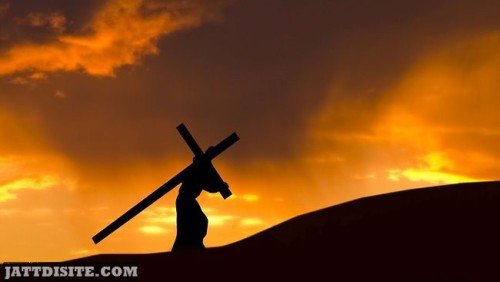 Jesus Take Cross On Easter