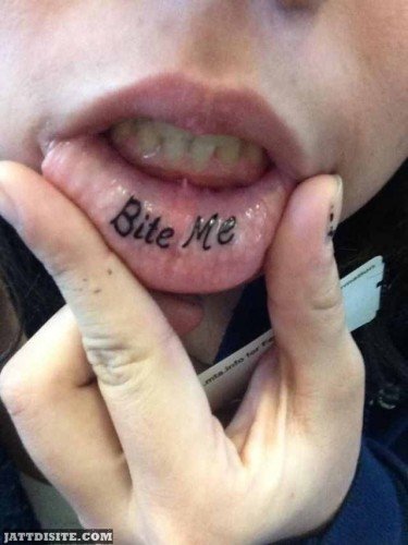 Lip Tatto Bite Me