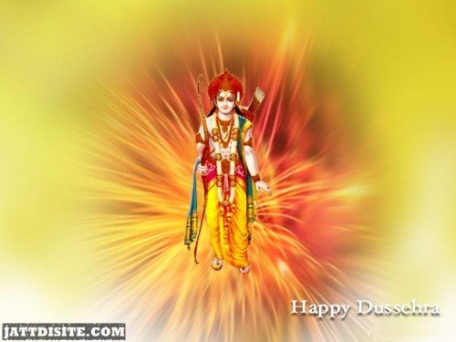 Lord Rama On Dussehra