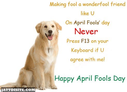 Lovely April Fools Day Animated Greetings