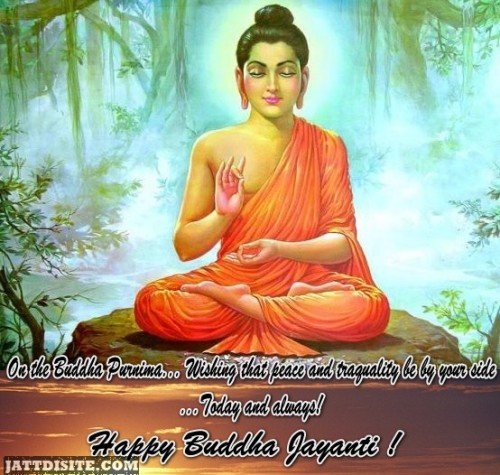 May Buddha Will Give You Blessing On Buddha Jayanti