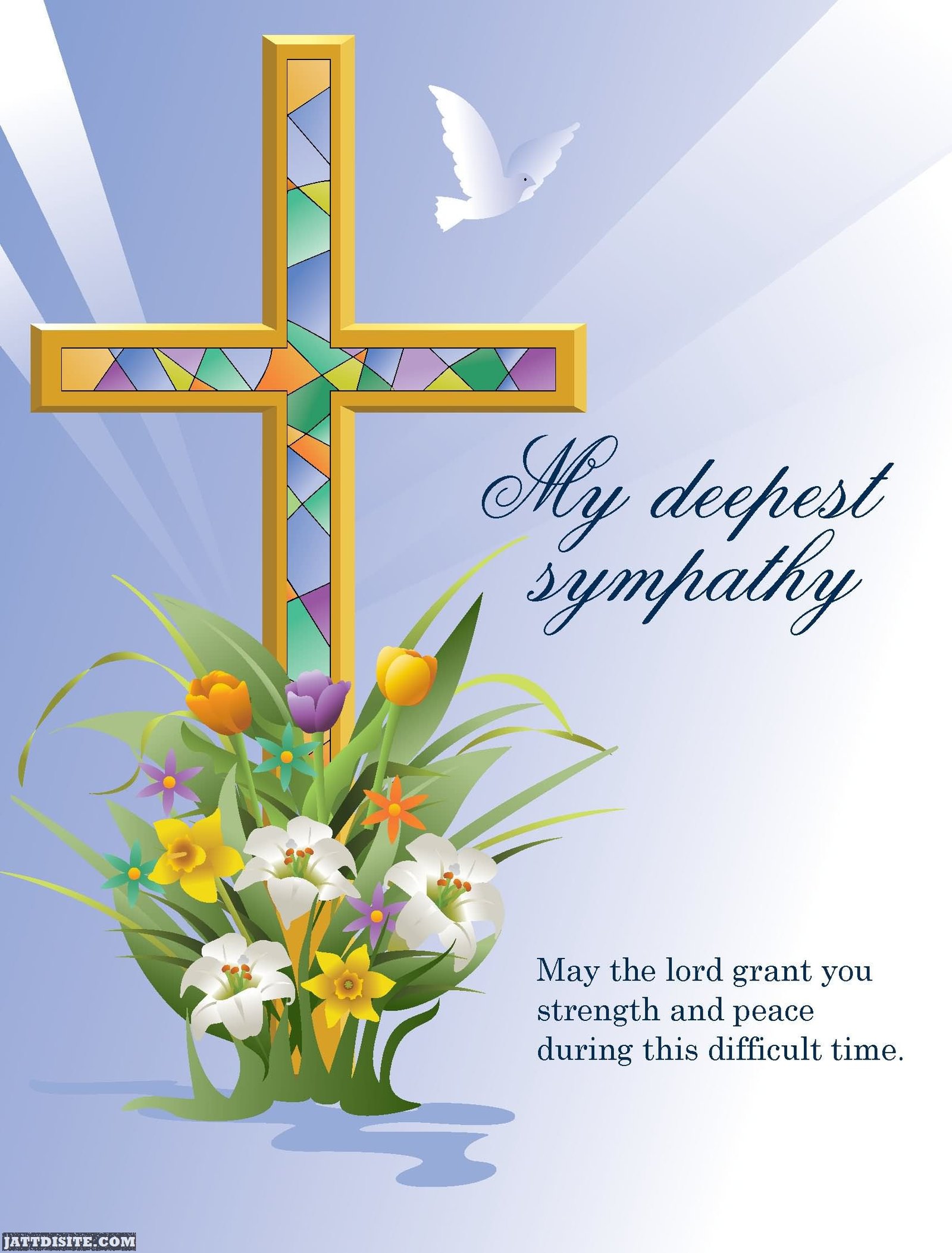 My Deepest Sympathy Card - JattDiSite.com