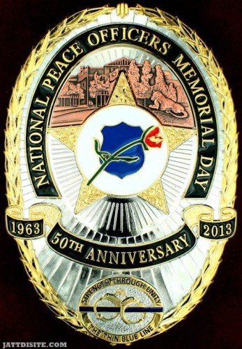 National Peace Officers Memorial Day 50th Anniversary