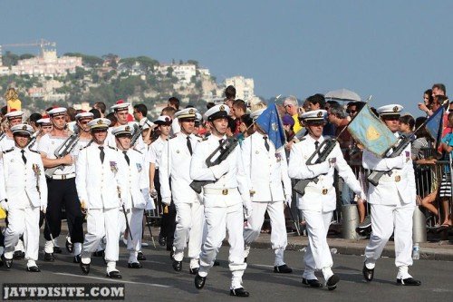 Navy Parade Of Bastille Day