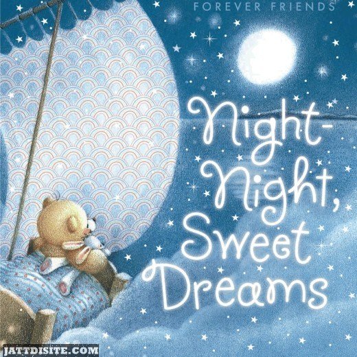 cute good night sweet dreams