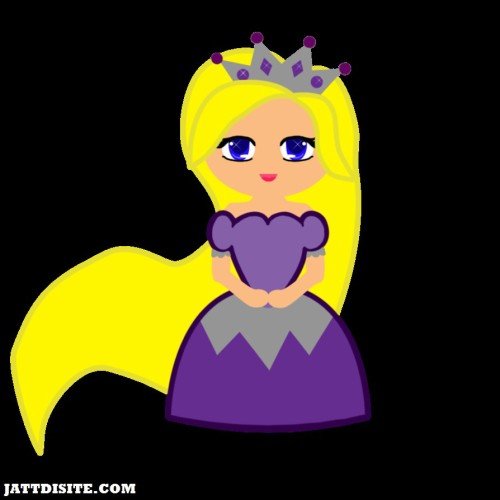 Princess Cartoon Graphic