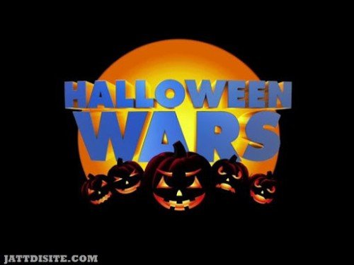 Pumpkin War On Halloween