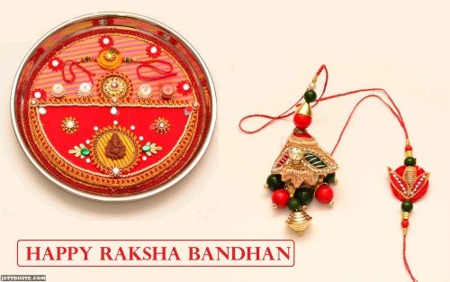 Raksha-Bandhan-Celebration-With-Pooja-Thali