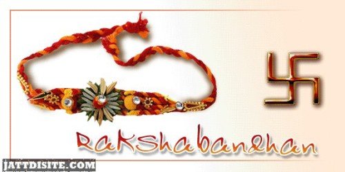 Raksha Bandhan Greetings Graphic For Share On Myspace