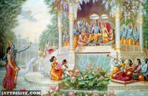 Shri krishna Listening Song On Amalaki Ekadasi Purnima