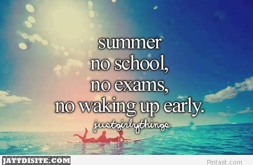 Summer No School