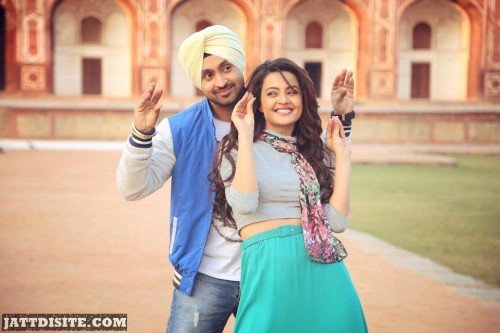 Surveen Chawla With Diljit