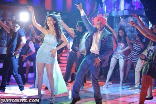 Surveen Chawla With Diljit Dsanjh at Dance Ramp