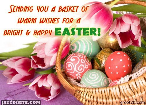 Take Blessing On Easter Day